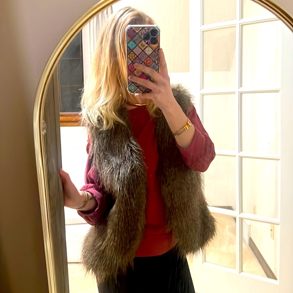 Fur Coat Vest